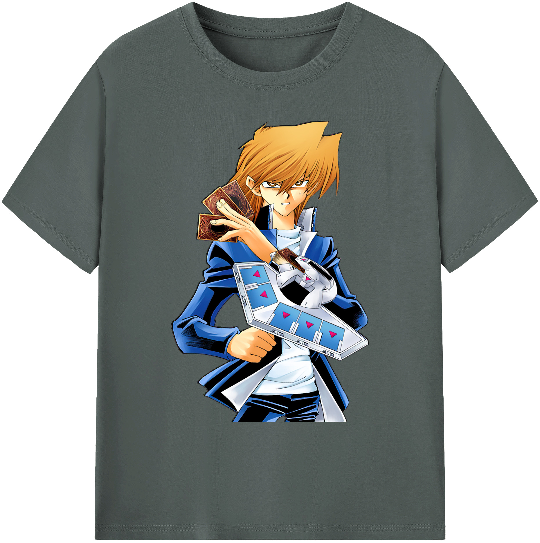 （画像用） 遊☆戯☆王 Yu-Gi-Oh! 綿100％ メンズ半袖Tシャツ｜肌触りやわらか＆通気性